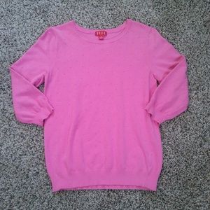 Elle Pink Bubble Sweater